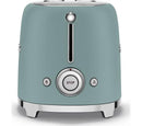 50's Style 2-Slice Toaster Matte Emerald Green
