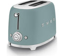 50's Style 2-Slice Toaster Matte Emerald Green