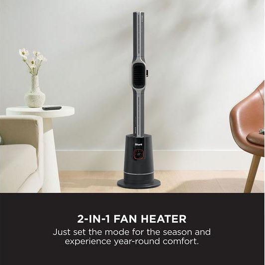 Shark TurboBlade Cool + Heat Fan Heater | Charcoal - TH200UK Redmond Electric Gorey