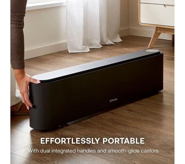ThermaIQ 2.2kW Smart Baseboard Convector Heater Black | DXBC22
