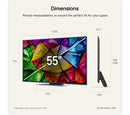 55" MRGB88 Mini RGB Evo AI 4K Ultra HD Smart TV (2026)