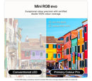 55" MRGB88 Mini RGB Evo AI 4K Ultra HD Smart TV (2026)