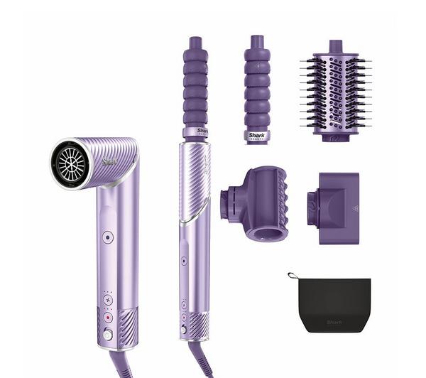 Shark FlexStyle IonCurl Hair Styler, Lilac | HD840UKPU