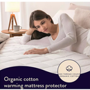 Single Organic Cotton Mattress Protector