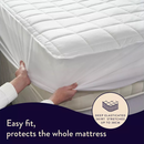 Single Organic Cotton Mattress Protector