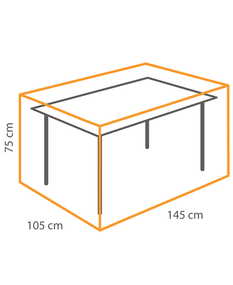 Winza Premium Outdoor Cover | Fits Table - 145 x 105 x 75 cm 10776 Redmond Electric Gorey