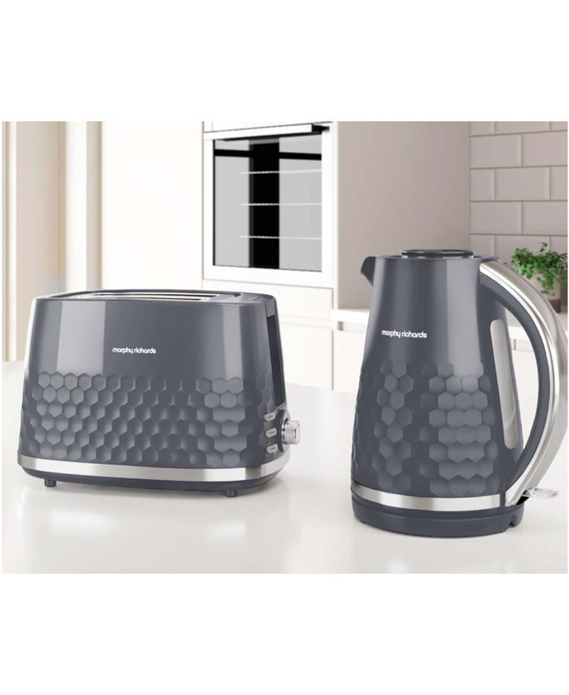 Morphy Richards 1.5L Hive Jug Kettle | Grey 10823 Redmond Electric Gorey