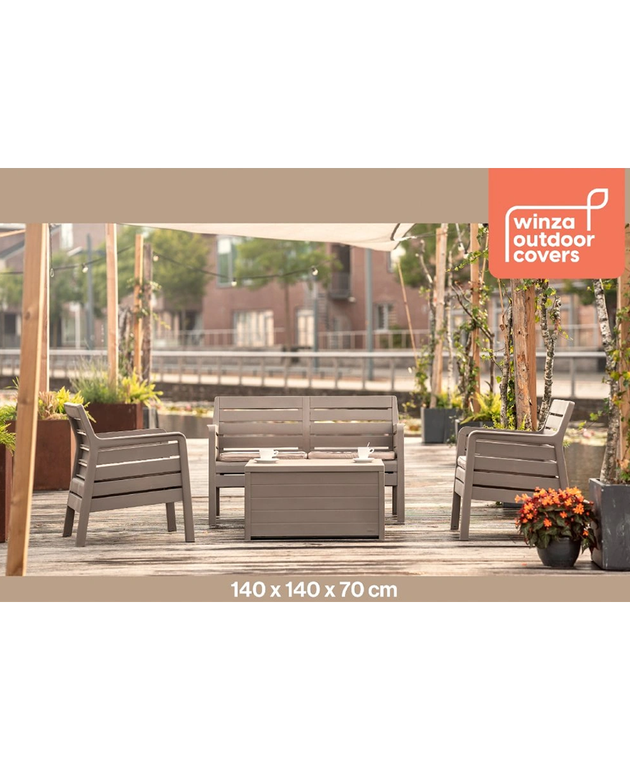 Winza Premium Outdoor Cover | Fits Cube Lounge Set - 140 x 140 x 70 cm 10868 Redmond Electric Gorey