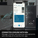 Haier SBS 90 Series 7 American Fridge Freezer | Platinum Inox - HSW79F18CIMM Redmond Electric Gorey