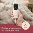 Hygge Days Luxury Faux Fur Electric Throw