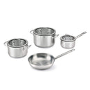 Hotel Downdraft 7-Piece Stainless Steel Cookware Set