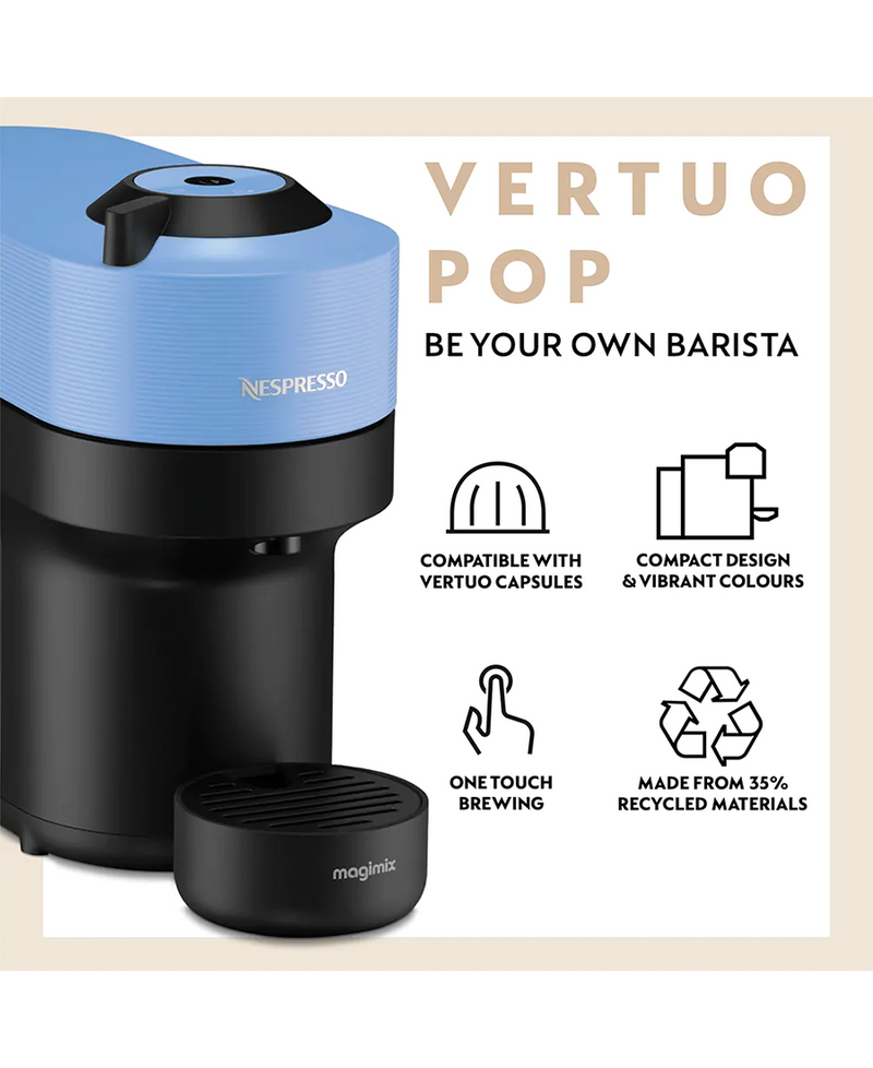 Nespresso - Preparing coffee with Vertuo Pop 