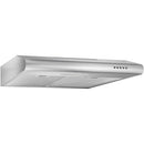 CDA 60cm Visor Cooker Hood, Stainless Steel CST62SS Cooker Hood