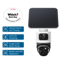 eufyCam S4 2-Camera Kit with HomeBase 3, Black/White - official product image