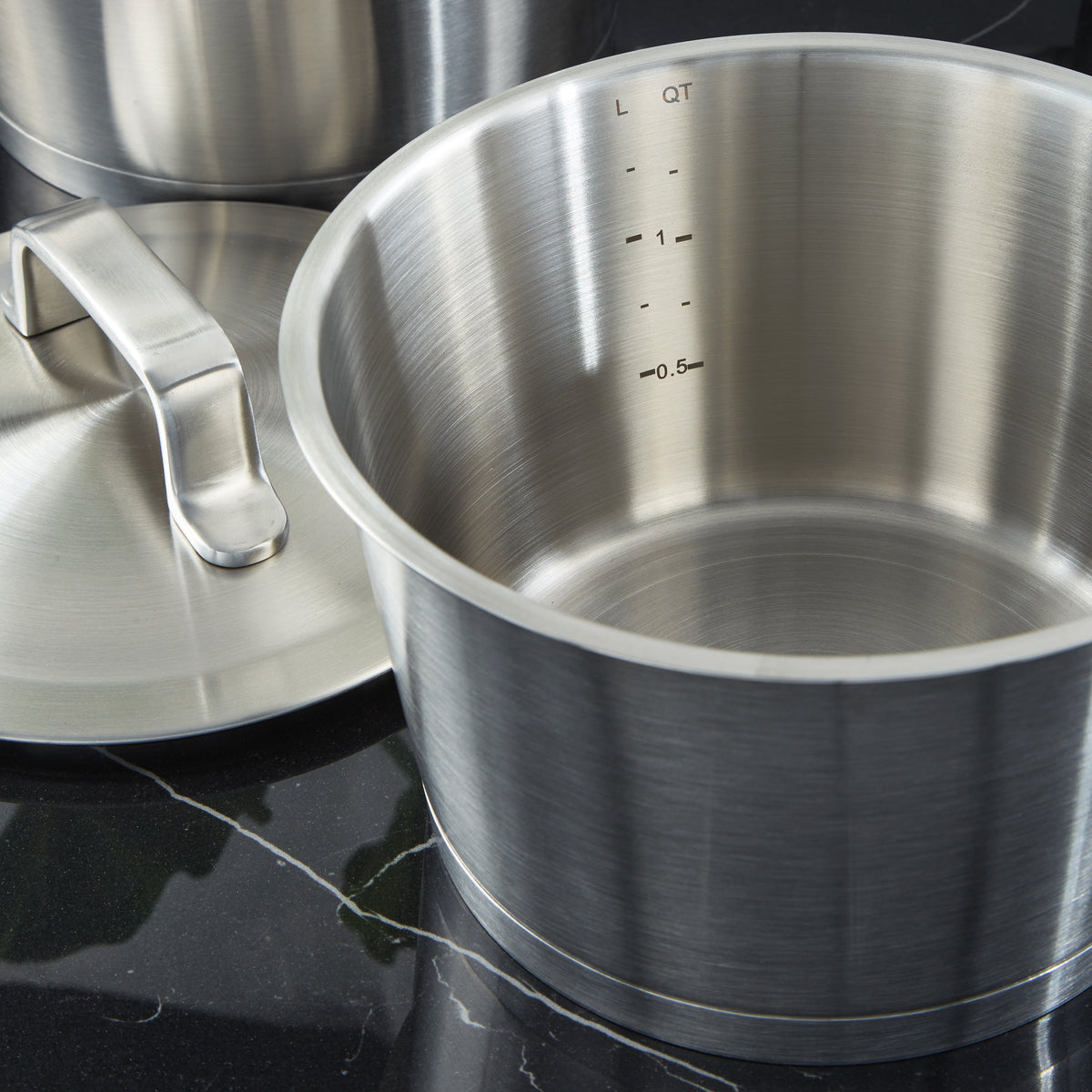 BergHoff Meta 10-Piece Stainless Steel Cookware Set 1315155