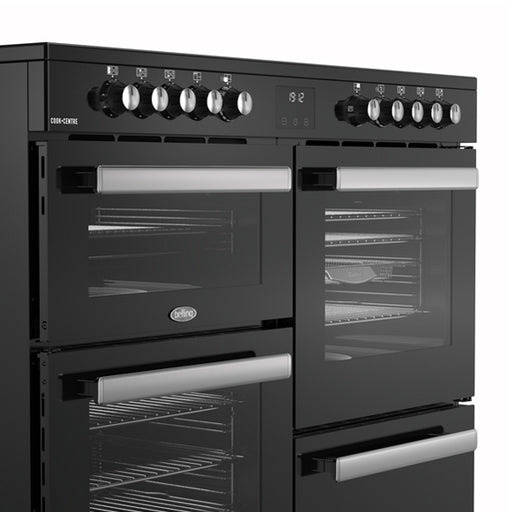 Cookcentre 110cm Electric Ceramic Range Cooker Black | CC110EBLK