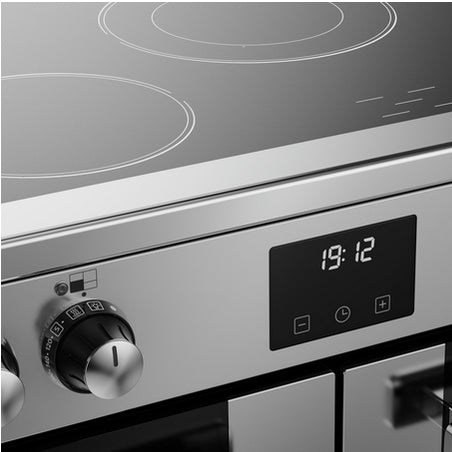 Cookcentre 100cm Electric Ceramic Range Cooker Stainless Steel | CC100ESTA