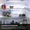 Haier SBS 90 Series 7 American Fridge Freezer | Platinum Inox - HSW79F18CIMM Redmond Electric Gorey