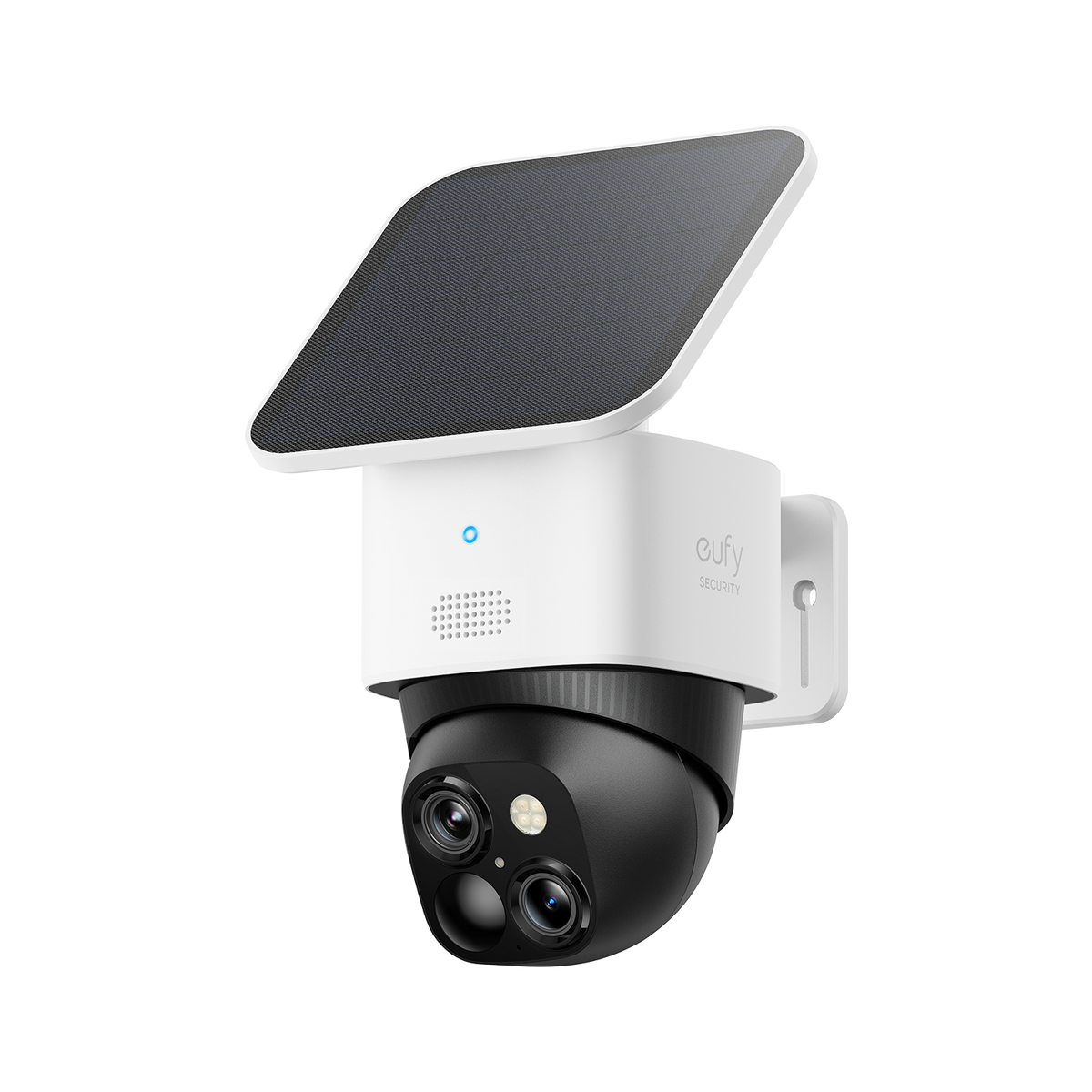 Solocam S340 2K Pan, Tilt & Zoom with Solar Panel | White - Redmond Electric