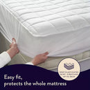 Double Electric Heated Mattress Protector Organic Cotton