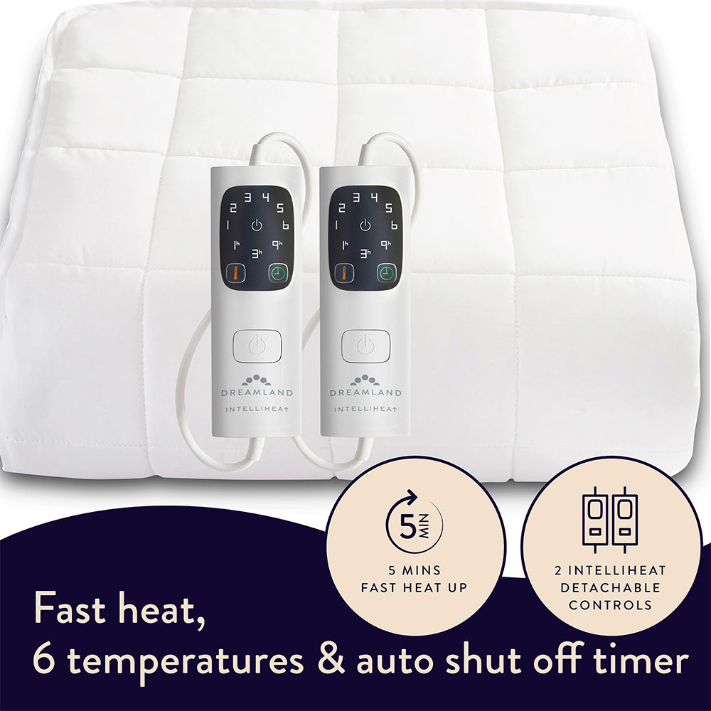 Snowed In Organic Cotton Warming Mattress Protector Double | 16888