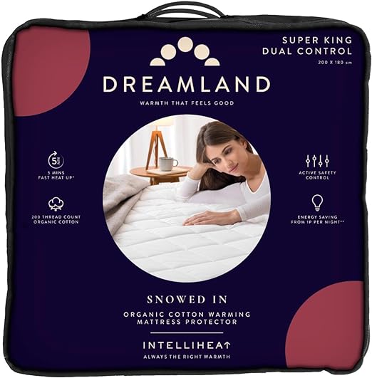 Snowed In Super King Dual Control Mattress Protector Electric Blanket | 16890