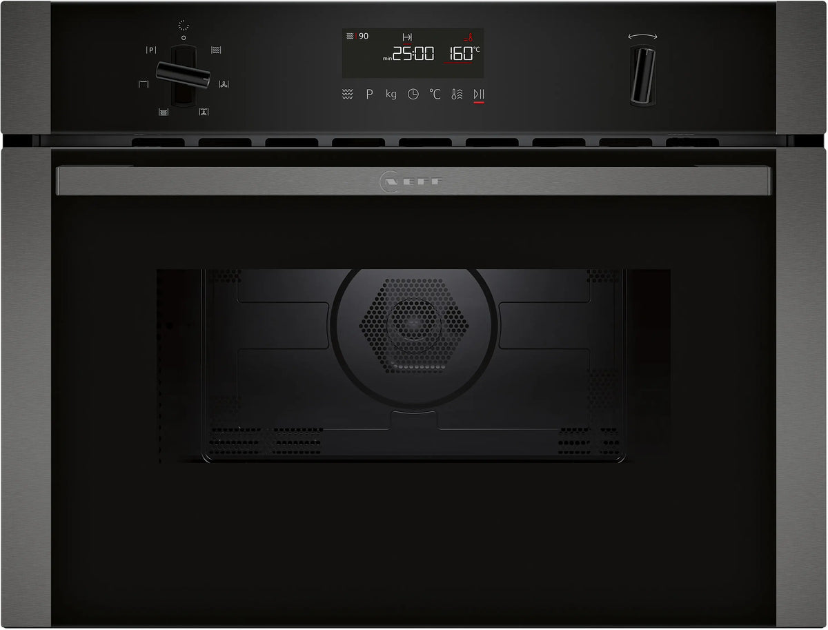 Neff N50 Built-in Microwave Combi Oven | 45cm (H) | Graphite Grey Redmond Electric Gorey