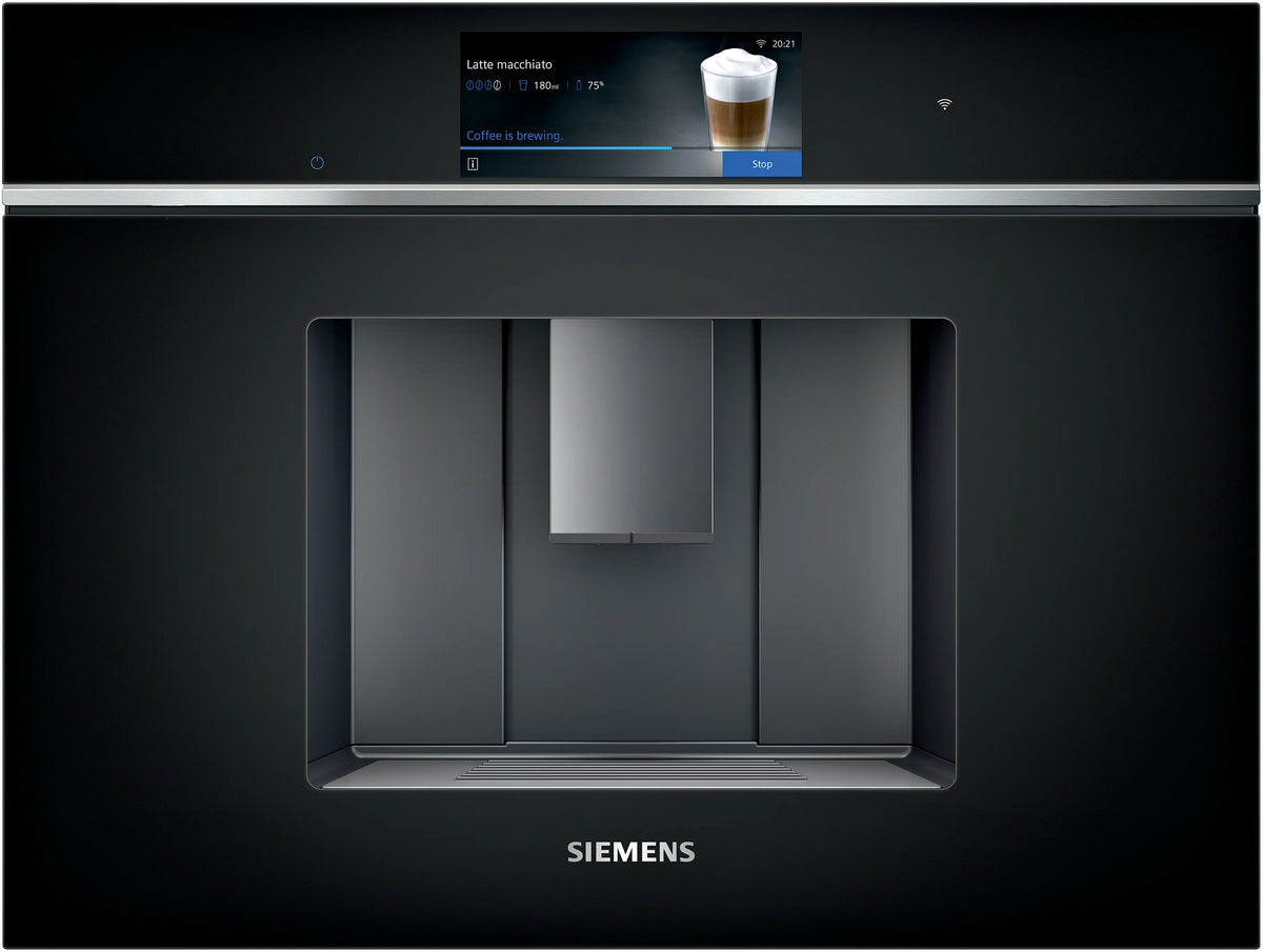 Siemens IQ700 TFT-Touchdisplay Pro Fully Automatic Coffee Machine | Black - CT718L1B0 Redmond Electric Gorey