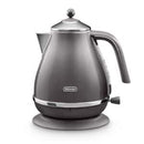 De'Longhi Icona Metallics 1.7L Kettle, Grey KBOT3001.GY Kettle