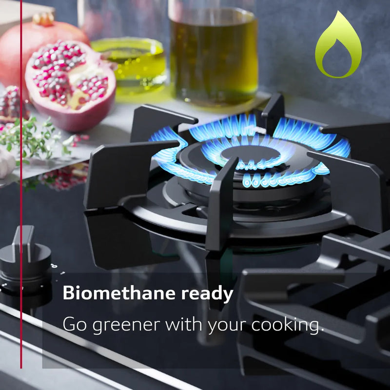 N70, 60cm FlameSelect Gas Hob | Black