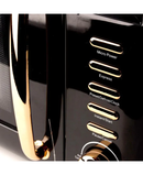 Haden 20L 800W Freestanding Digital Microwave | Black & Copper - 197061 Redmond Electric Gorey