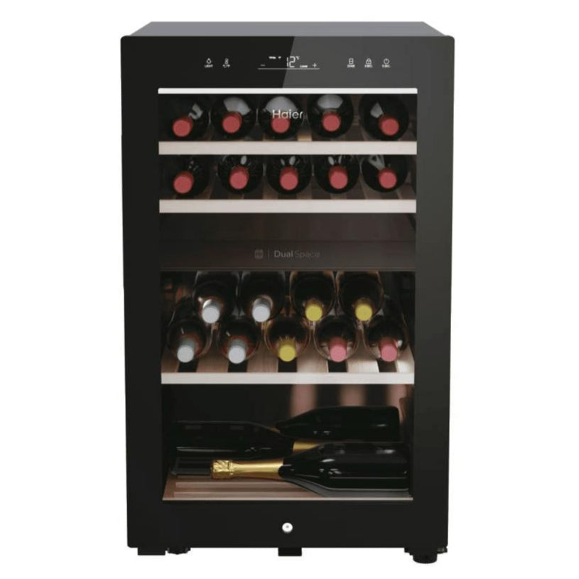 Haier Wine Bank 50 Series 7 Wine Cooler 42-Bottles | Black - HWS42GDAU1 Redmond Electric Gorey