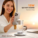 JR-W23 Qi2 4-in-1 Wireless Charger with Night Light White