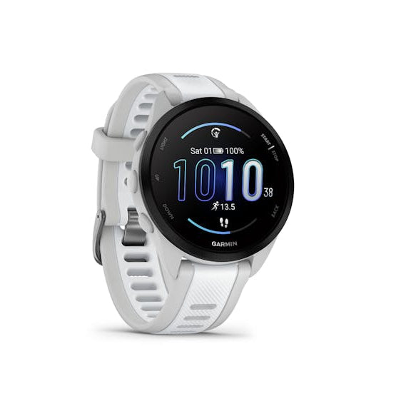 Forerunner 43mm 165 Music Mist Grey & Whitestone
