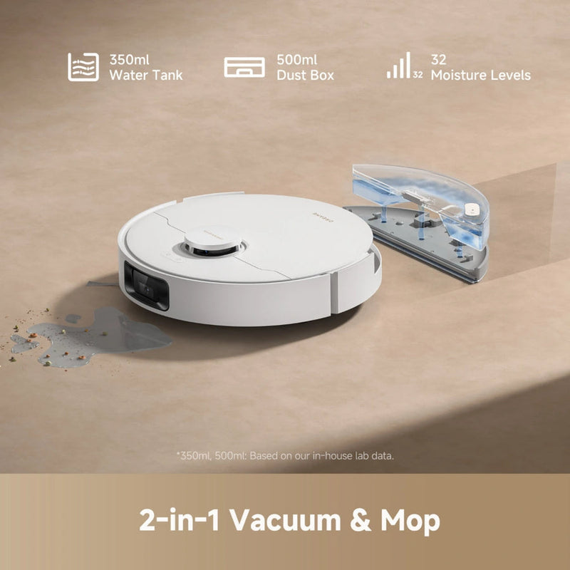Dreame D20 Pro Plus Robot Vac Vacuum and Mop | White - RLD43SD Redmond Electric Gorey