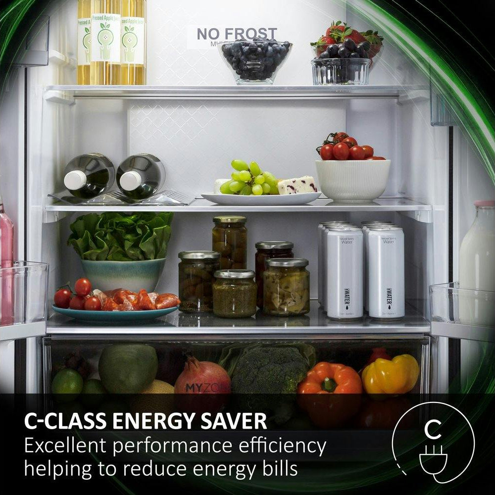 Haier SBS 90 Series 7 American Fridge Freezer | Platinum Inox - HSW79F18CIMM Redmond Electric Gorey
