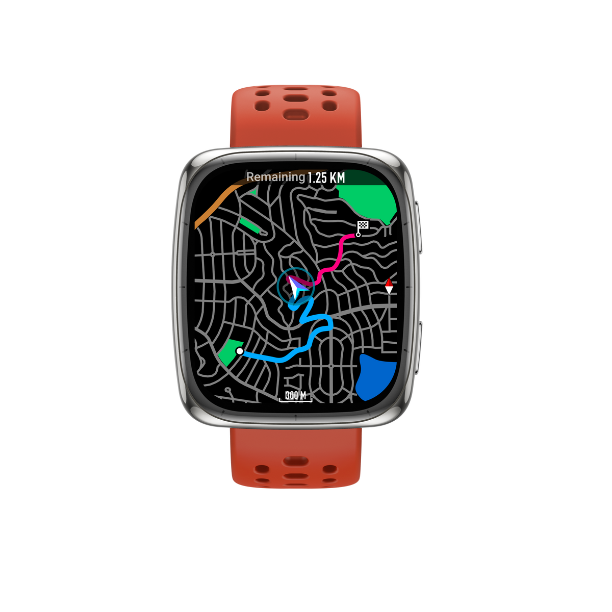 Active 2 Square Smartwatch AMOLED Fitness & Lifestyle Watch