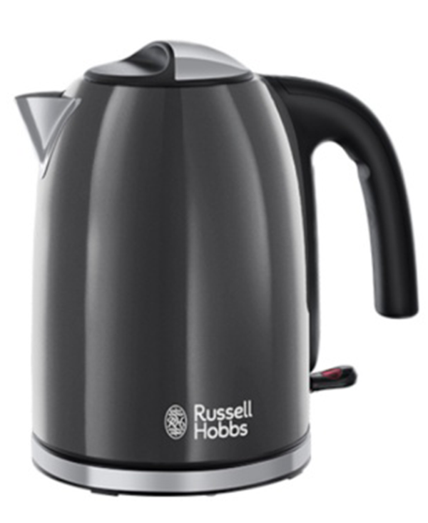 Russell Hobbs 1.7L Colours Plus Kettle | Grey 20414 Redmond Electric Gorey