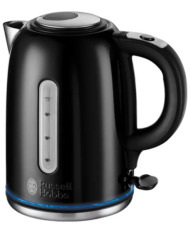 Russell Hobbs 1.7L Quiet Boil Kettle | Black 20462 Redmond Electric Gorey