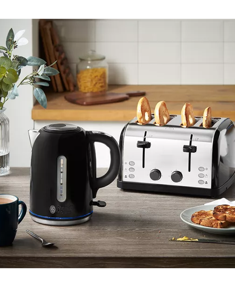 Russell Hobbs 1.7L Quiet Boil Kettle | Black 20462 Redmond Electric Gorey