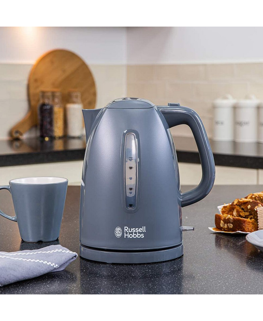 Russell Hobbs 1.7L Textures Kettle - Grey 21274 Redmond Electric Gorey