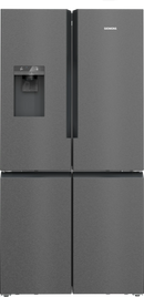 Siemens iQ700 French Door Fridge Freezer, Total noFrost | 183cm (H) | Brushed Black Steel - KF96DPXEA Redmond Electric Gorey