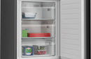 iQ300 60cm Freestanding Fridge Freezer – Black Steel | KG39NXXBF