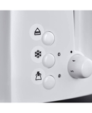 Textures 2 Slice Toaster | White