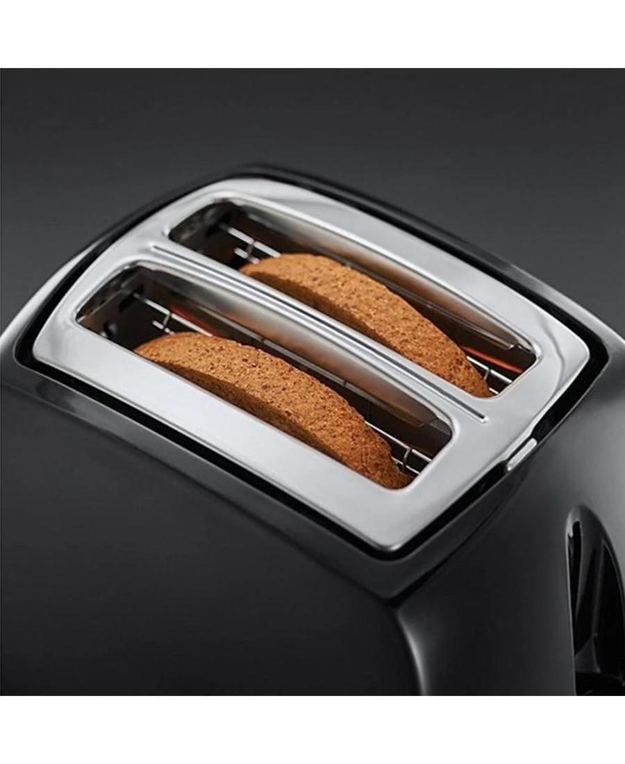 Russell Hobbs Textures 2 Slice Toaster | Black - 21641 Redmond Electric Gorey