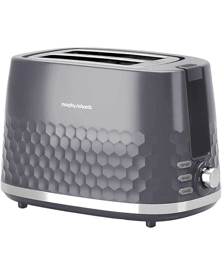 Morphy Richards 2 Slice Hive Toaster | Grey - 220033 Redmond Electric Gorey