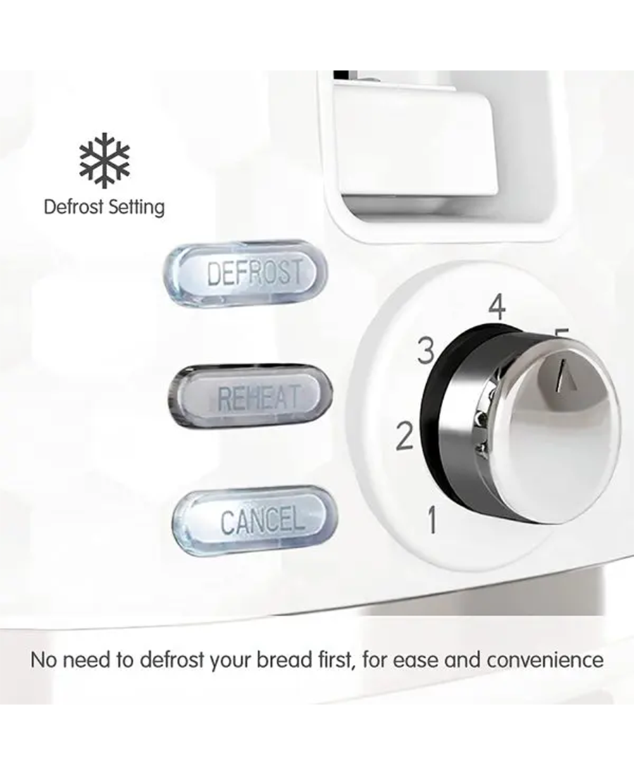 Morphy Richards 2 Slice Hive Toaster | White - 220034 Redmond Electric Gorey