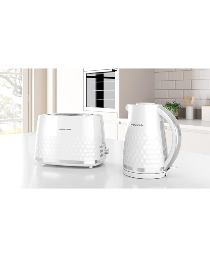 Morphy Richards 2 Slice Hive Toaster | White - 220034 Redmond Electric Gorey