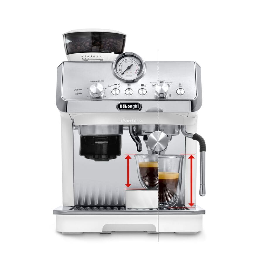 De'Longhi La Specialista Arte Bean To Cup Coffee Machine | White- EC9155.W Redmond Electric Gorey