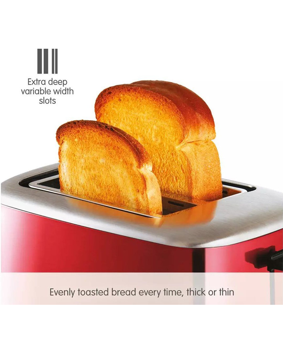 Morphy Richards Equip 2 Slice Toaster | Red - 222066 Redmond Electric Gorey